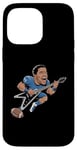 Coque pour iPhone 14 Pro Max Sunday Football Jeu de guitare Rock Roll pour adultes et enfants