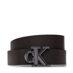 Herrbälte Calvin Klein Jeans Gift Prong Harness Lthr Belt35Mm K50K511516 Svart