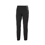 Helly Hansen Womens Rask Light Softshell Pant, XL, Black