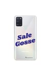 La Coque Francaise et étui téléphone mobile samsung galaxy a21s souple transparente sale gosse bleu motif ecriture tendance la coque francaise.