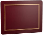 Pimpernel Classic Burgundy Brunch Placemats - Set of 6