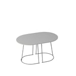 Muuto - Airy Coffee Table - Small, Utförande - Grå - Grå - Grå - Soffbord - Metall/Trä
