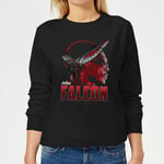 Sweat Femme Falcon Avengers - Noir - M - Noir