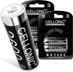 Batterie téléphone Fixe 4X AA Mignon LR6 4X 2600mAh Compatible avec Siemens Gigaset C620 / C620A / C620H sans Fil Maison Longue Utilisation