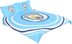 Manchester City FC Double Bedding Duvet Set Cover - Pulse