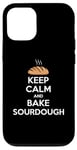 iPhone 12/12 Pro Funny Keep Calm And Bake Sourdough Baking Lover Case