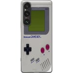 Sony Xperia 1 V Genomskinligt Skal Game Boy