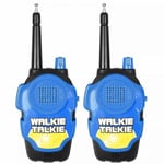 Walkie-talkie för barn i 2-pack, blå