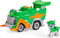 PAW Patrol Rescue Knights Rocky Transforming Toy Car With Figure