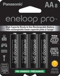 Panasonic Bk-3Hcca8Ba Eneloop(R) Xx Batteries (Aa; 8 Pk)