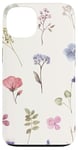 Coque pour iPhone 13 Beige Esthétique Fleur Sauvage Floral Minimal Fleur Boho