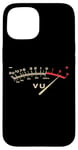 iPhone 15 Retro Classic VU Meter Vintage Stereo Music Lover Men Women Case