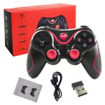 Plug and Play T3 USB 2.4G Langaton BT Joystick -peliohjain matkapuhelimeen Android/IOS/PS3/PC/Switch-peliohjainohjaimet