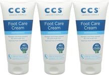 CCS Foot Care Cream Tube 175ml-PACK OF 3 [Personal Care] 