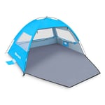 Gorich Tente de Plage pour 4 à 5 Personnes Tente de Plage avec Protection UV UPF 50 +, Légère et Facile à Installer, Tente de Camping Familiale, Plage, Pêche en Plein Air