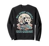 Opossum Lover My Spirit Animal Eats Garbage Pastel Possum Sweatshirt