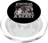 Mon médecin a dit que j'étais un loup-garou morbide PopSockets PopGrip pour MagSafe