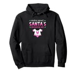 Christmas Gender Reveal Guess What Santa's Bringing Me Pullover Hoodie