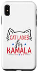 Coque pour iPhone XS Max Cat Ladies For Kamala Élection de vote sans enfant