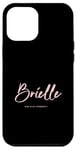 Coque pour iPhone 12 Pro Max Brielle - « Dieu est ma force »