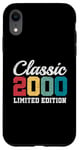 Coque pour iPhone XR 25 ans Classic 2000 Édition limitée rétro 25ème anniversaire