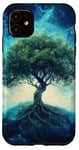 iPhone 11 Fantasy Yggdrasil Tree Life Nature Tree life Zen Case