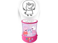 Kids Licensing Pepa Pig Med Led-Projektor Pp09048