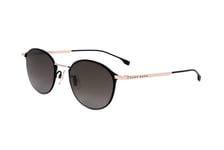 Lunettes de Soleil Hugo Boss BOSS 1068/F/S I46 MATTE BLACK GOLD 49/20/145 Homme