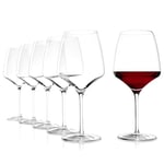 Stölzle_Lausitz Verres à bourgogne Experience Lot de 6, 695ml – Verres à vin rouge élégants Idéaux pour Bourgogne – Élégants Verres à Pied pour une Aromatisation Maximale