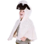 Pretend to Bee Déguisement Cape de mouton pour Enfants, Noir et Blanc, 3-7 Ans