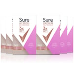 Sure Womens Women Maximum Protection Confidence Anti-Perspirant Cream, 6x 45ml - One Size