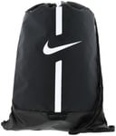 Nike Drawstring School Bag Gym Bag Football black One Size