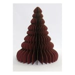Juledekorasjon Honey Comb Tree 20Cm Rødbrun