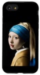 Coque pour iPhone SE (2020) / 7 / 8 The Girl with a pearl earring La Jeune Fille à la perle