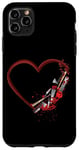 iPhone 11 Pro Max Scary Horror Movie Chain Saw Knife Horror Movies Heart Case