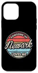 Coque pour iPhone 12 mini Quelqu'un à Newark m'aime City, États-Unis, États-Unis