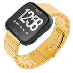 Fitbit Versa      Stainless Steel Strap   Gold