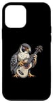 Coque pour iPhone 12 mini Peregrine Falcon jouant du ukulélé