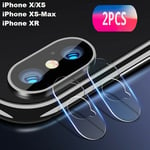 2 X For Iphone 11 Pro Max Xr Xs Tempered Glass Screen Camera Lens Protector Film