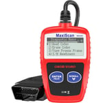 Debuns - 1 outil de diagnostic MS309 can obdii Scanner OBD2 – Outil d'analyse pour vérifier le voyant moteur (rouge),de