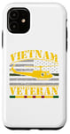 Coque pour iPhone 11 Vietnam Veteran UH -1 Huey Helicopter Crew