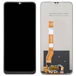 Complete Block for Realme C35 LCD Tactile Screen Compatible Black