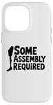 iPhone 14 Pro Max Some Assembly Required Funny Leg Amputee Humor Case