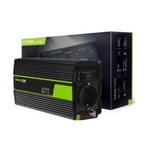 Green Cell Inverter for bil 12V til 230V, 500W/1000W Modifisert sinus