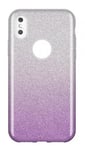 Mobilskal Huawei Y6 2019 Glitter Lila