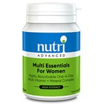 Nutri Advanced - Multi Essentials for Women Multivitamin with Iron - Vegetarian and Vegan - 30 Tablets