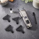 Rechargeable Beard Trimmer Cordless Electric Stubble Hair Trimmer LED Display