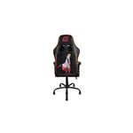 Konix - Naruto Shippuden Chaise de Bureau Gaming Premium - Inclinaison siège 150° - Cuir pvc - Coussin lombaires et cervicaux - Motif Naruto Hokage