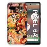 Coque pour Google Pixel 6A Manga One Piece Nakama