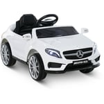 Homcom - Voiture véhicule électrique enfant 6 v 7 Km/h max. télécommande effets sonores + lumineux Mercedes gla amg blanc